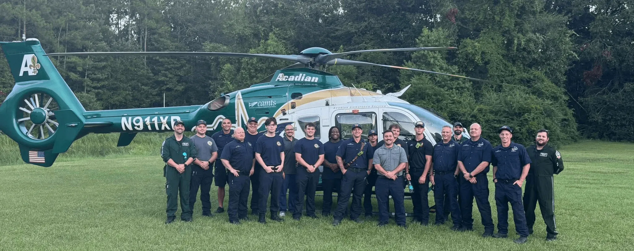 Acadian Ambulance helicopter training
