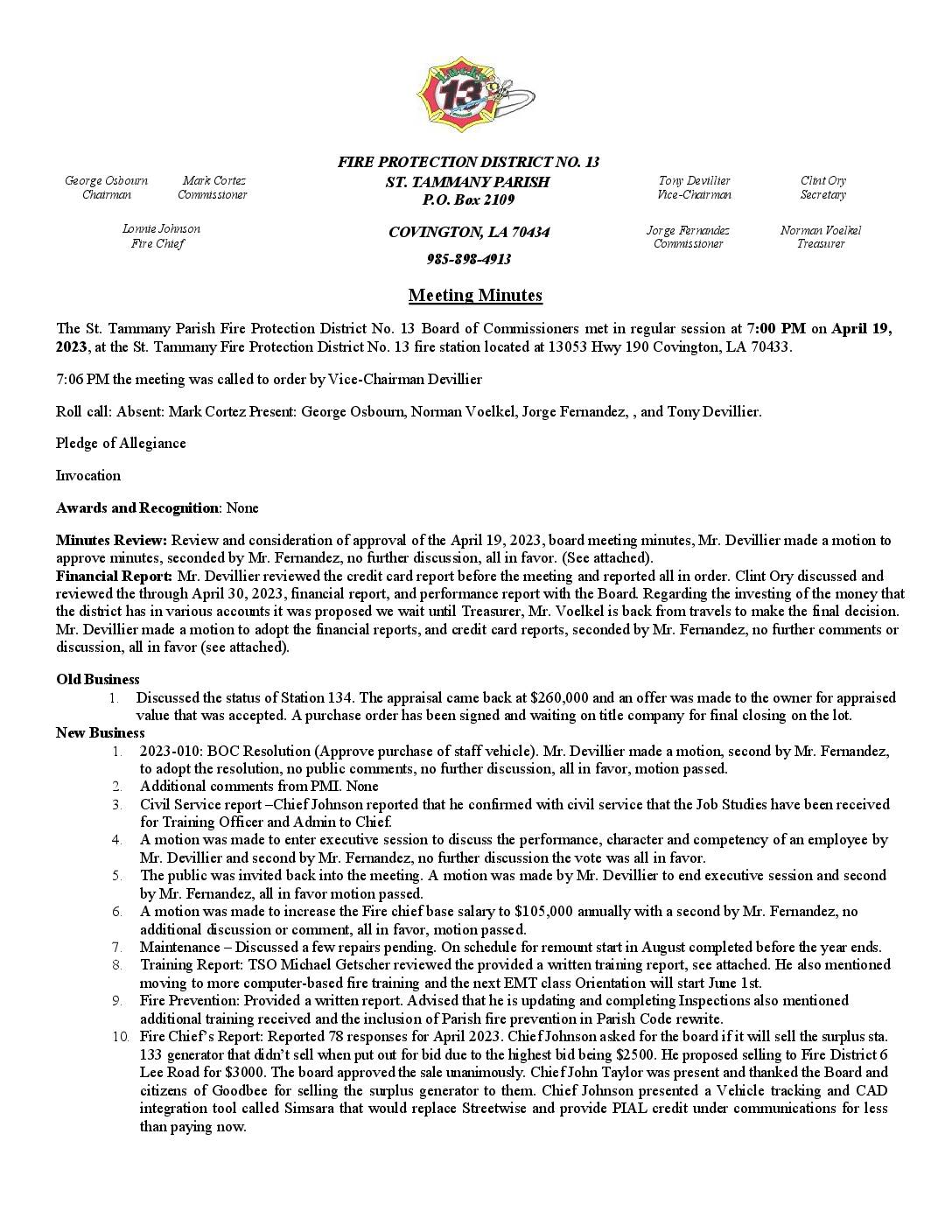 5 17 2023 Meeting Minutes