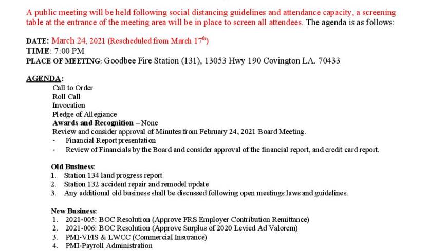 Meeting Notice 3 24 21 (Rescheduled)