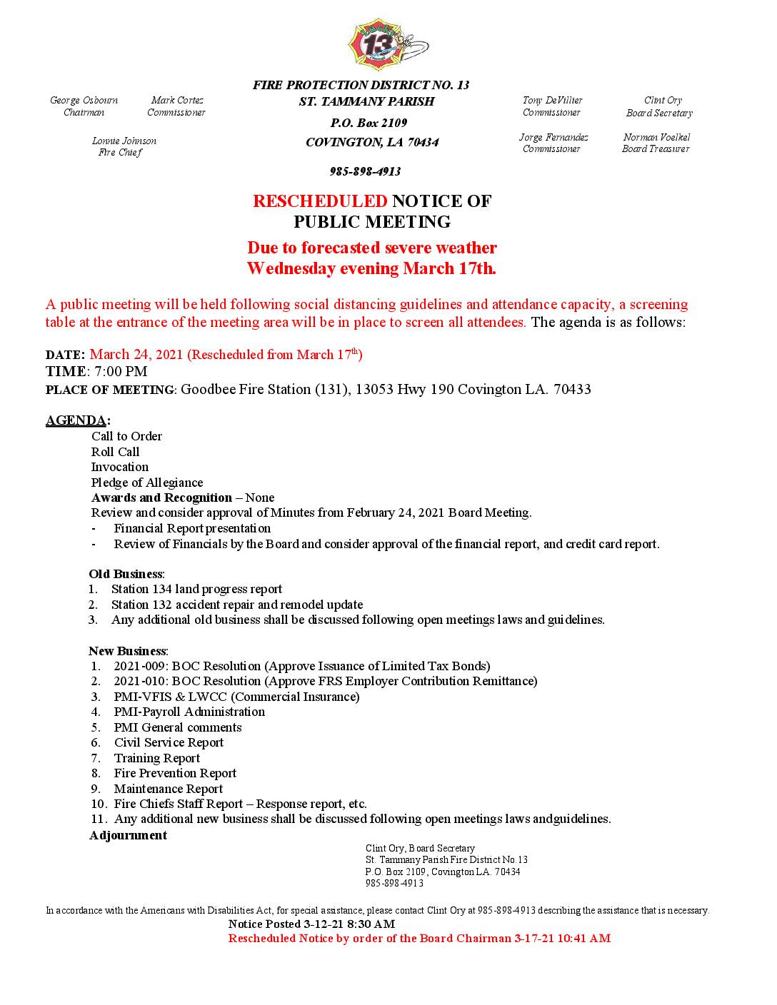 Meeting Notice 4 17 21 (Rescheduled)