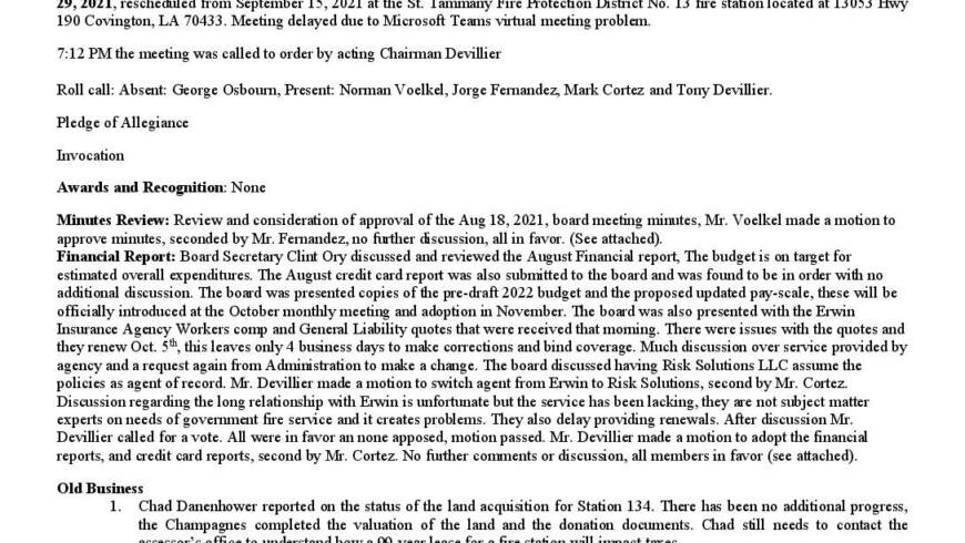 September 29th Meeting Minutes 2021 (1)